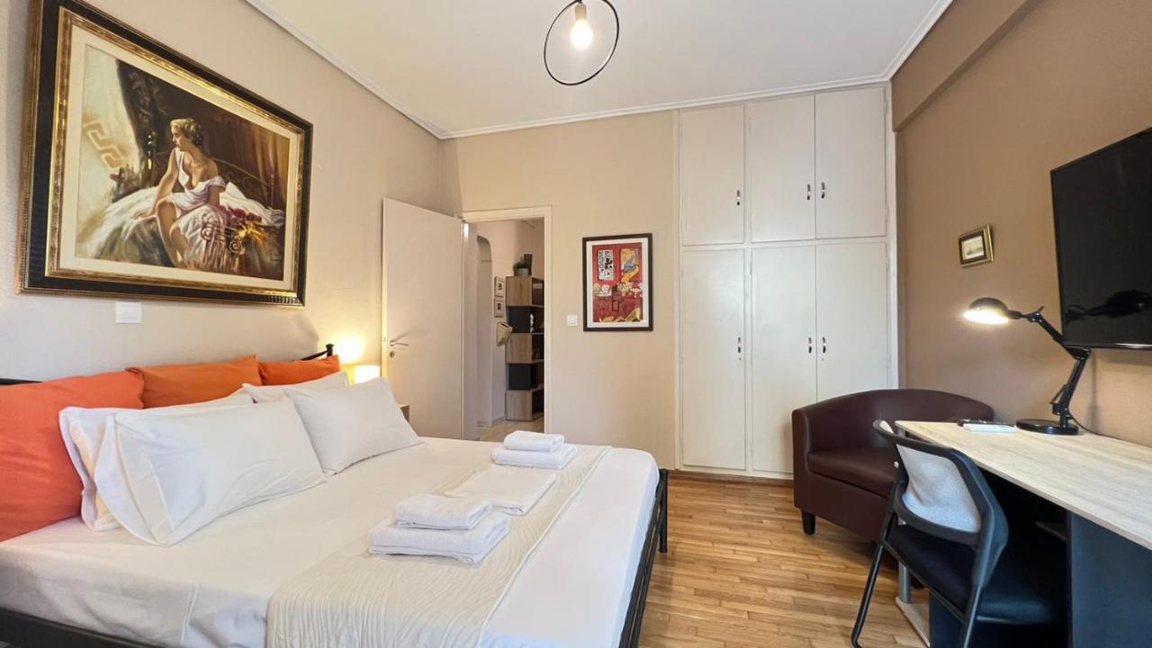 Koukaki Cozy Studio Retreat 1' From Metro Athènes Extérieur photo